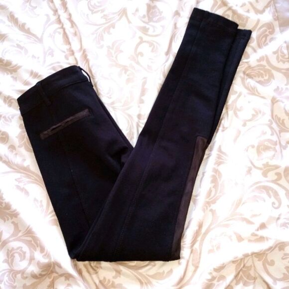 CISONO BLACK JEGGINGS FAUX SUADE SZ.S NWT - Picture 9 of 9